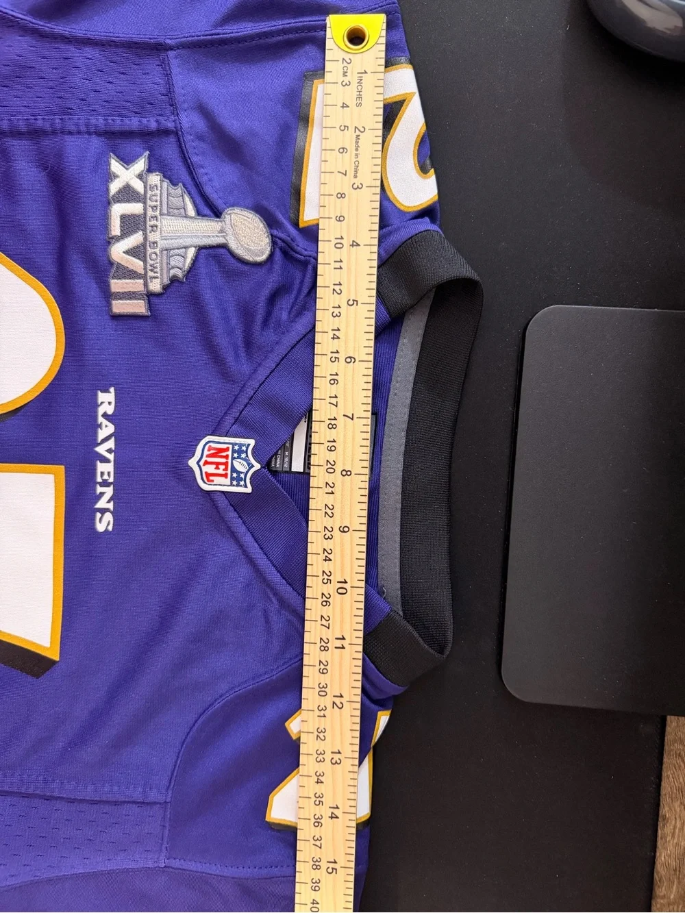 Nike Baltimore Ravens Youth Size M Purple and Gold #27 Football Jersey